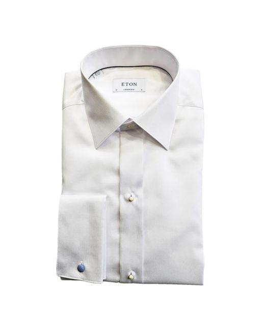 Eton tuxedo cheap shirt