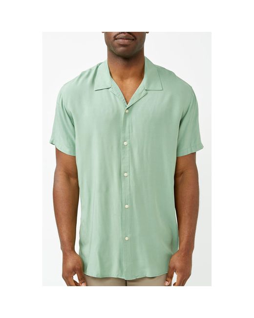 Camisa granito ver reg carlos SELECTED de hombre de color Green