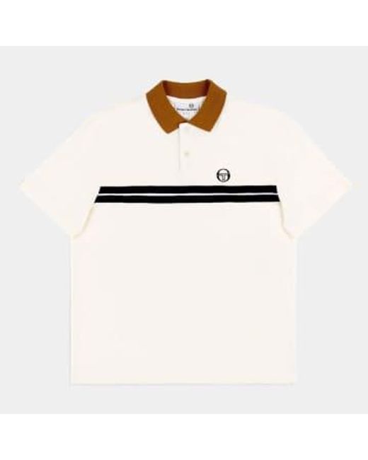 Sergio Tacchini White Supermac Polo-shirt for men