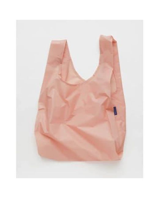 Baggu Pink Standard Bag Salt Os