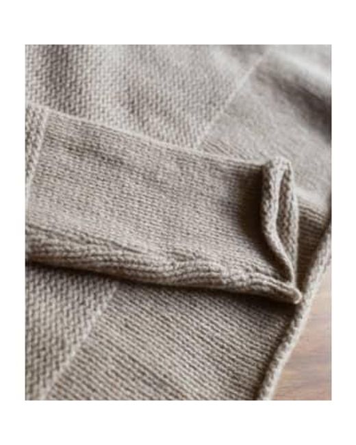 Cashmere Fashion Store Engage Recycled Kaschmir Pullover Rundhals Ausschnitt di Cashmere Fashion in Gray