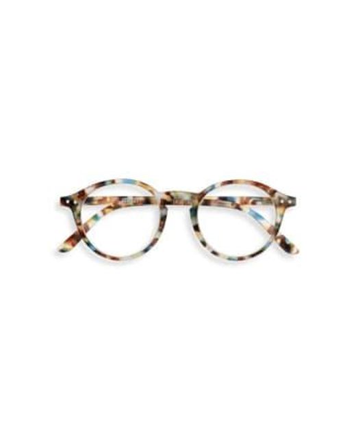 #d lunettes lecture emblématiques tortoise Izipizi en coloris Metallic