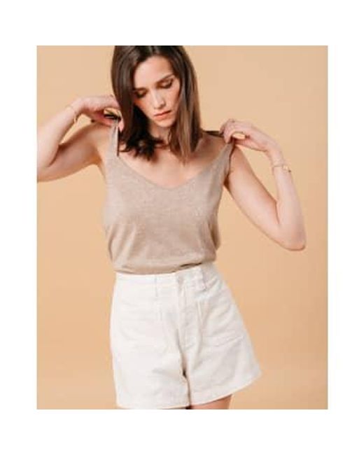 Grace & Mila Natural Miso Top in oder