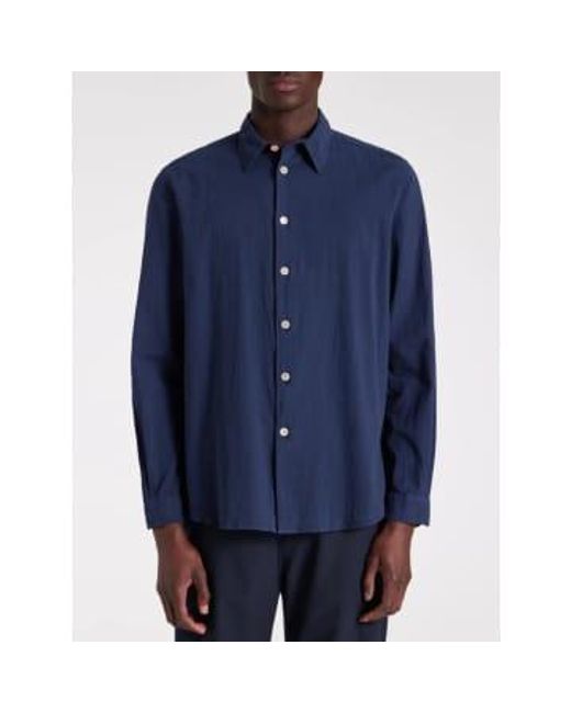 PS by Paul Smith Blue Ps L/s Regular Shirt M for men