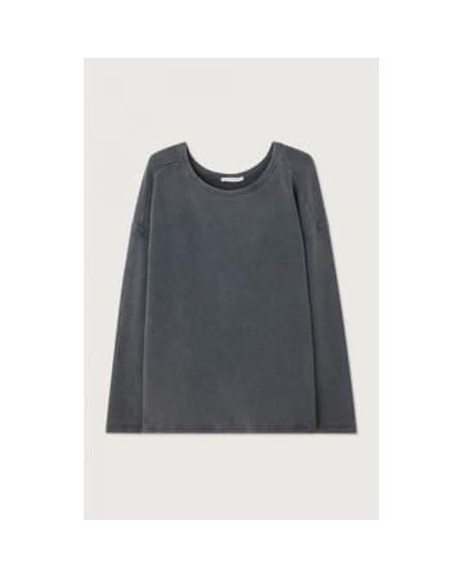 Hapylife 03ce24 sweatshirt American Vintage en coloris Gray