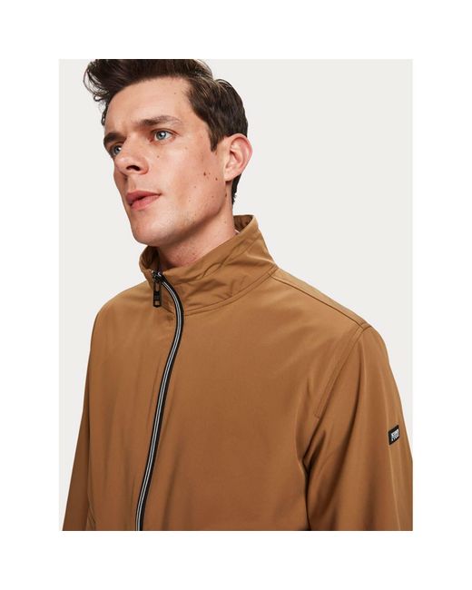 nylon harrington jacket