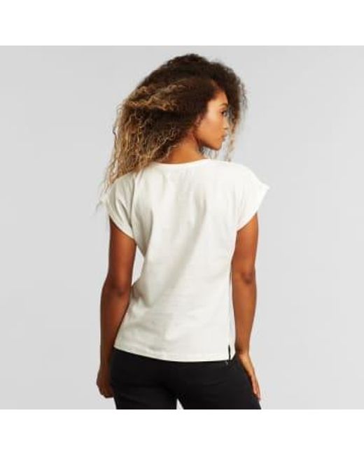 Dedicated White Visby Organic Cotton Base T-shirt