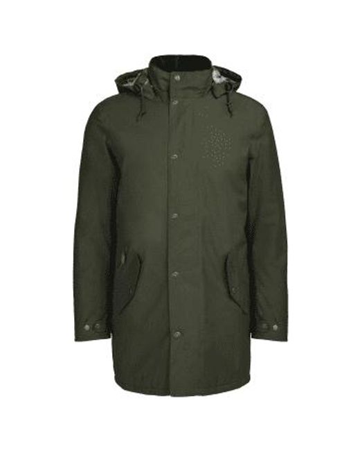 Chelsea mac jacket & forest mist Barbour pour homme en coloris Green