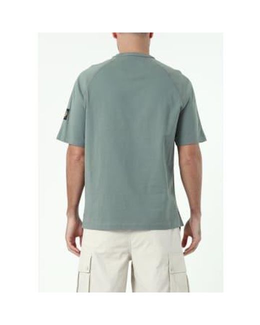 T-shirt castmaster en vert minéral Belstaff pour homme en coloris Blue