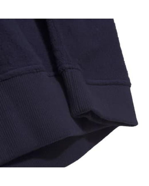 YMC Blue Navy Fauss Sweatshirt / L for men