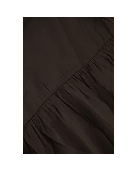 Robe maxi gris anthracite Zusss en coloris Black