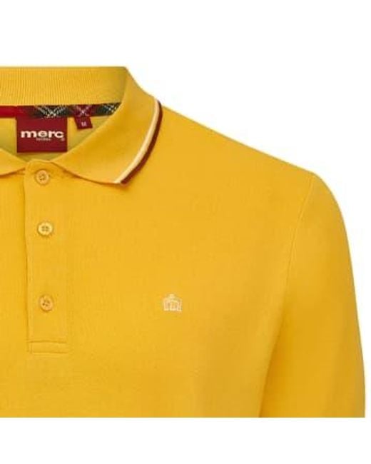 Carte Polo Merc London pour homme en coloris Yellow