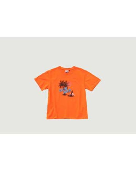 Carne Bollente Orange Club Mad T-shirt Xs for men
