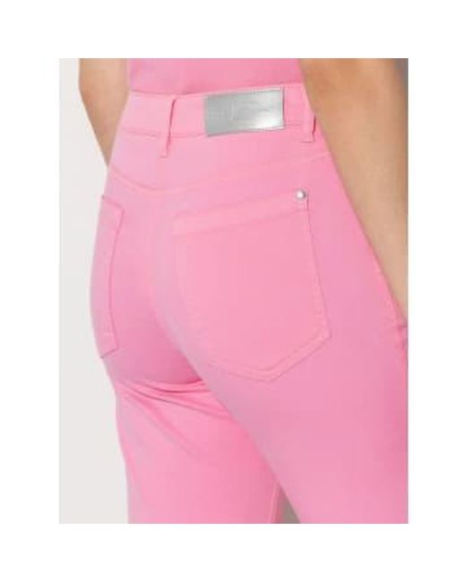 Baby flare jeans candy Luisa Cerano de color Pink