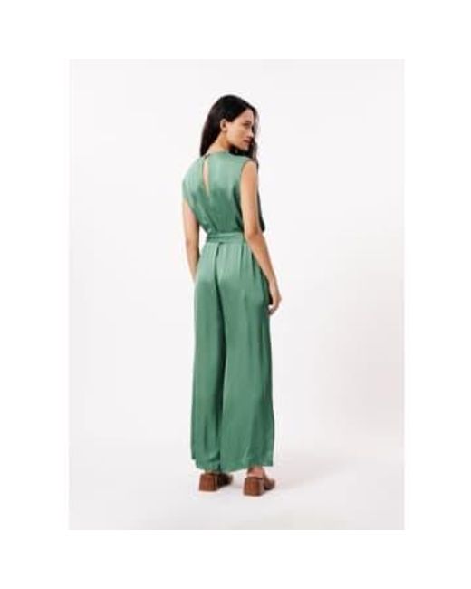 FRNCH Green Cadia Emerald Jumpsuit S