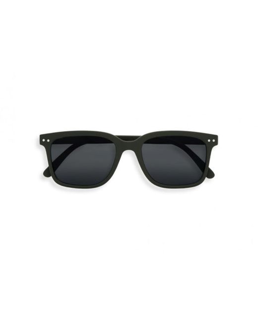 novedad claridad escritorio Izipizi Kaki Green L Sunglasses in Black for Men | Lyst