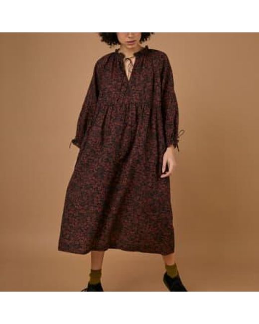Robe Astrid SIDELINE en coloris Brown