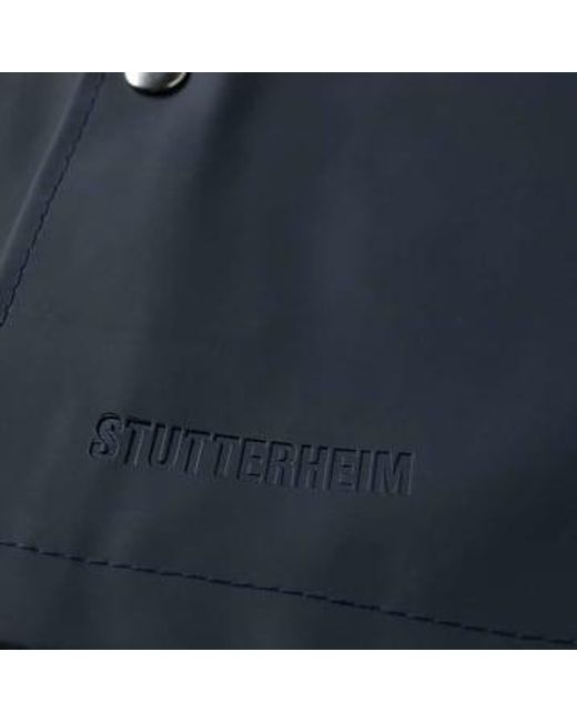Stockholm raincoat Stutterheim pour homme en coloris Blue