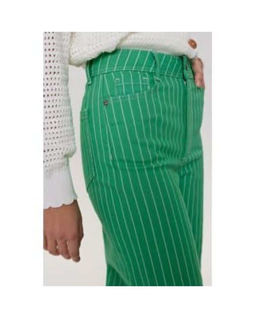 Pantalon à épicéa vert paris Numph en coloris Green