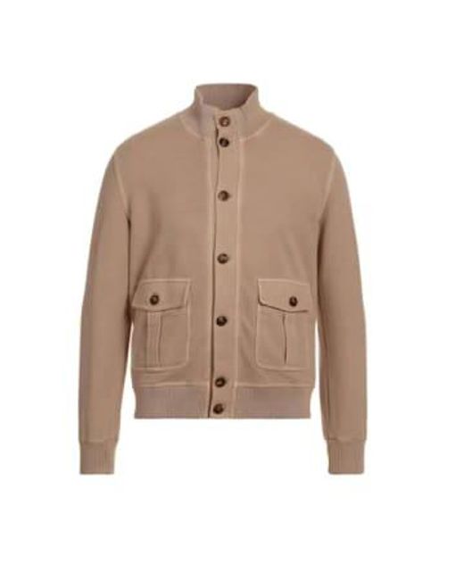 Circolo 1901 Brown Valstar Button Up Cardigan Jacket for men