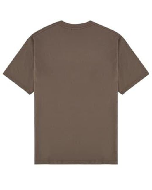 Gramicci Brown T-shirt One Point Coyote Xs for men