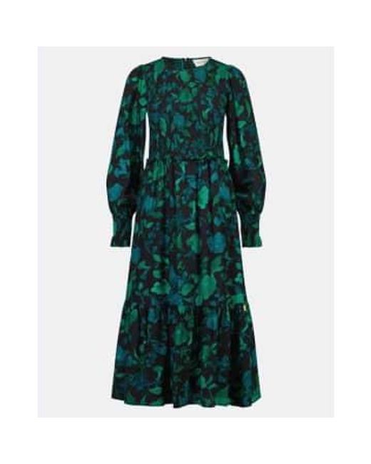 FABIENNE CHAPOT Green Caro Dress Bright S/36