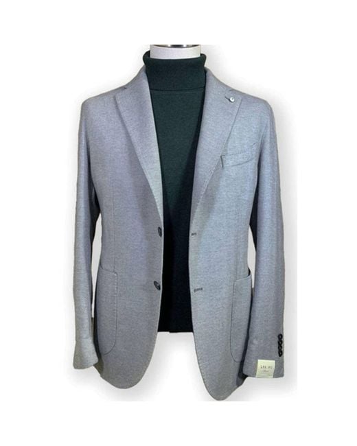 Buy Men's 2 Button Herringbone Blazer Jacket Lightweight Casual