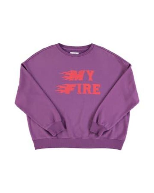 Sudara mon feu lavé violet Sisters Department en coloris Purple