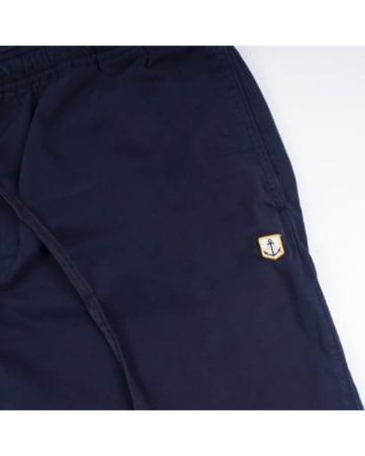 Armor Lux Blue Shorts Marine Deep S/38 for men