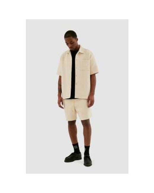 Arte' Natural Chemise Smith Cream S / Beige for men