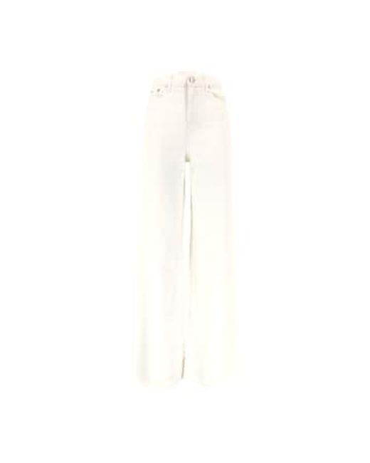 Pantalones leche marta Roy Rogers de color White