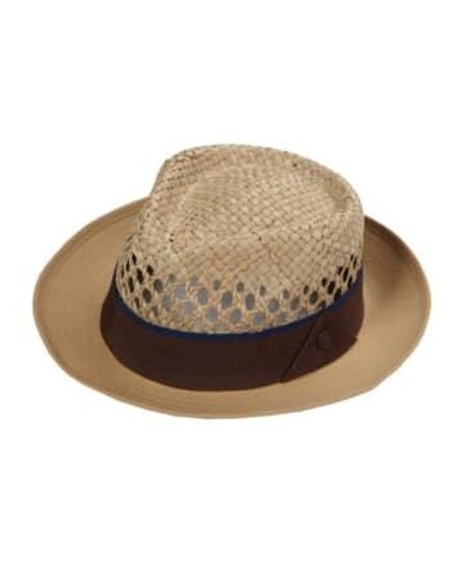 Dasmarca Brown Ronan Khaki Hat S for men