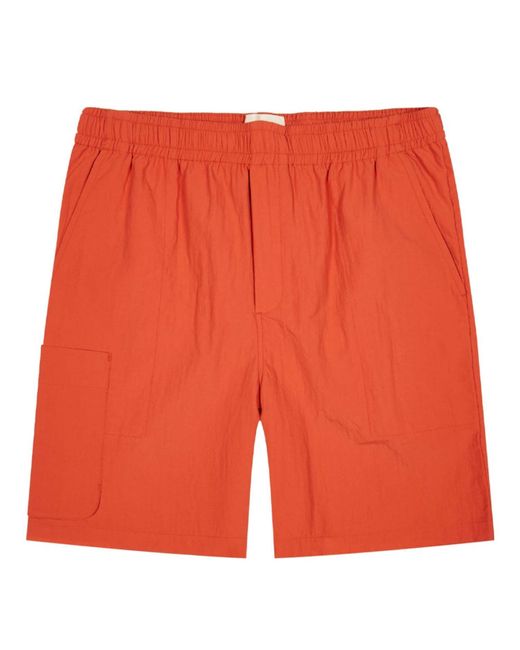 Folk Red Featherweight Shorts in Orange for Men | Lyst