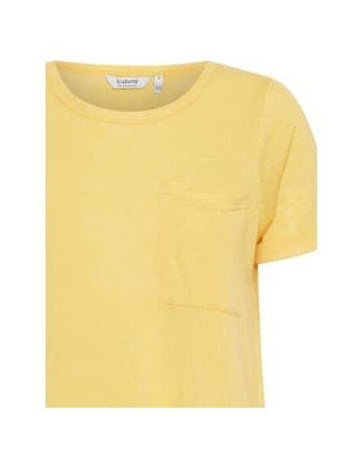 B.Young Yellow Bysakia T-shirt Yarrow Uk 8