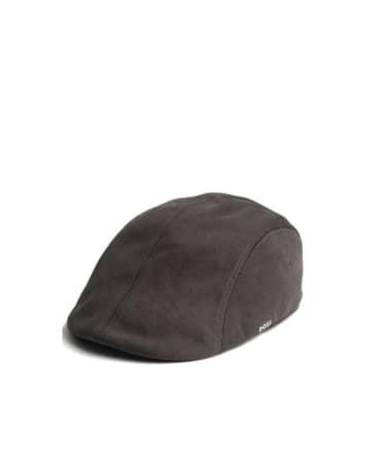 Boss Brown Tray Flat-cap for men