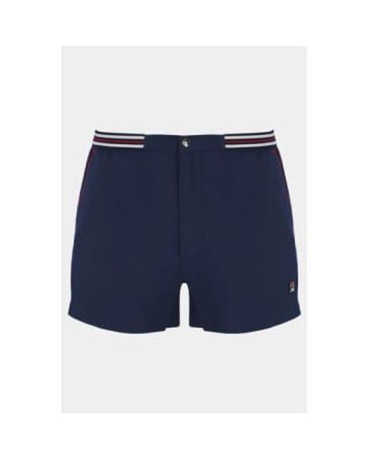 Fila Blue Hightide 4 Terry Pocket Shorts for men