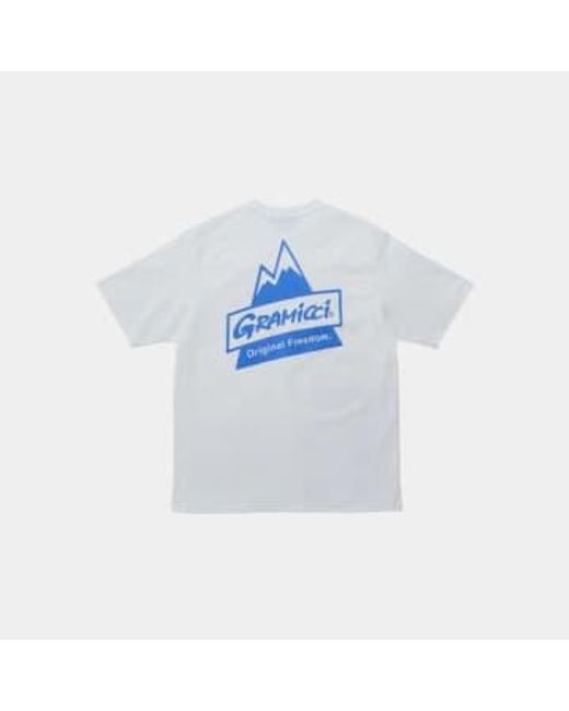 Gramicci Blue Peak T-shirt for men