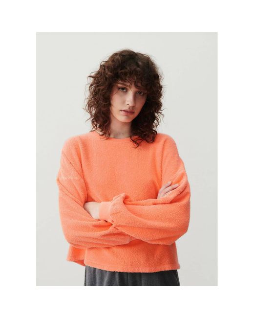 American Vintage Orange Bobypark Sweatshirt