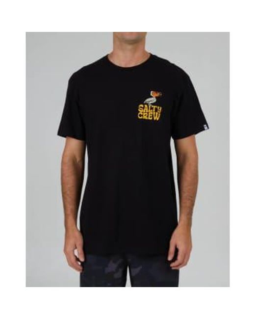 Salty Crew Black - T-shirt - S for men
