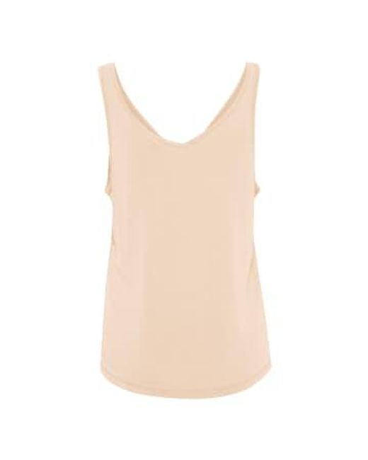 Sandshell Columbine Tank Top di Soaked In Luxury in Natural