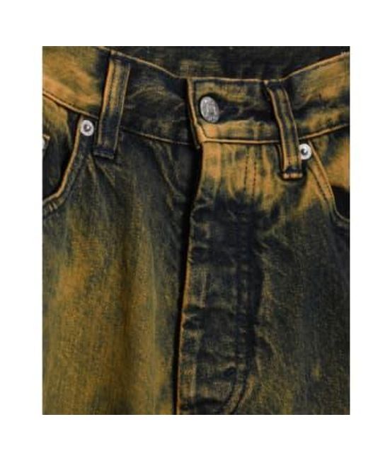 Hume jeans entrecruzados Hope de hombre de color Green