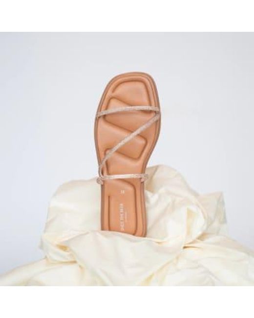 Shoe The Bear White Selena glam sandal r