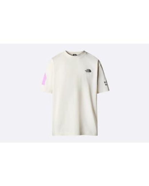 The North Face White Nse Graphic Tee Dune for men