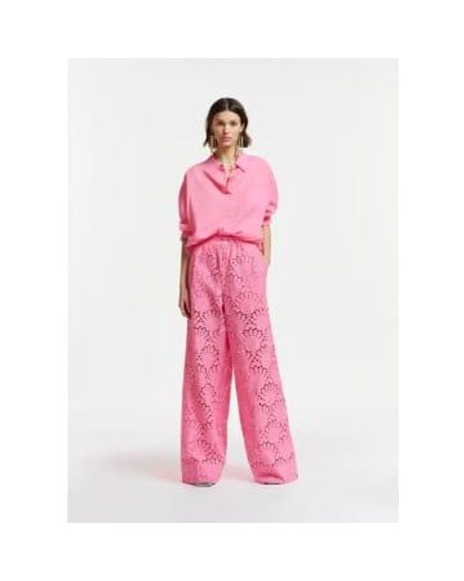 Fab Trousers di Essentiel Antwerp in Pink
