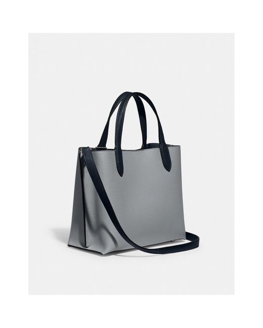 COACH Gray Willow Tote 24 In Colorblock