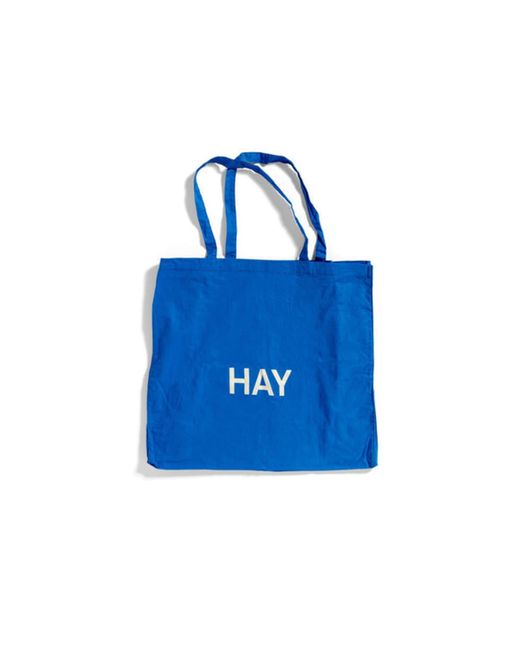 Hay Blue Tote Bag Large