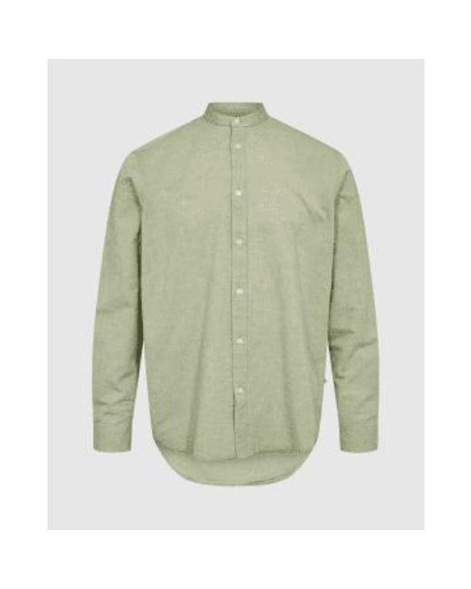 Cole 9802 Shirt Epsom Melange di Minimum in Green da Uomo