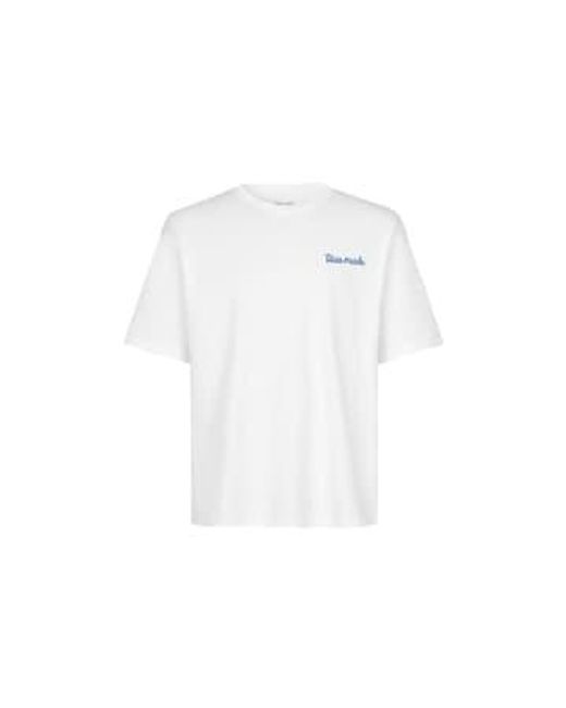 Camiseta savaca 11725 Samsøe & Samsøe de hombre de color White