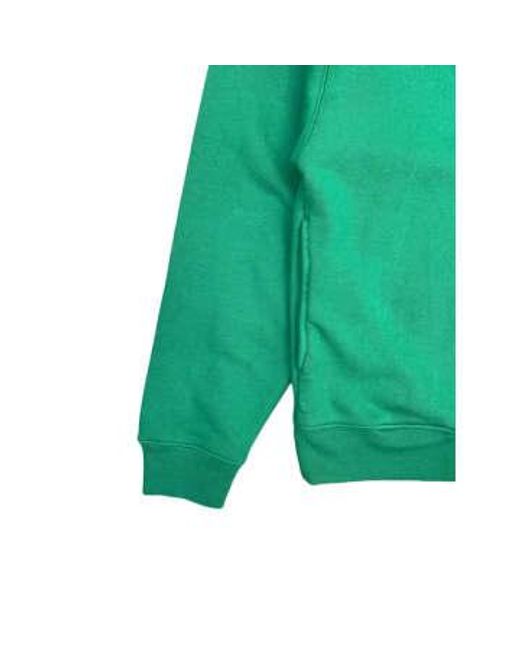 Fresh Green Mike Cotton Polo Sweatshirt for men