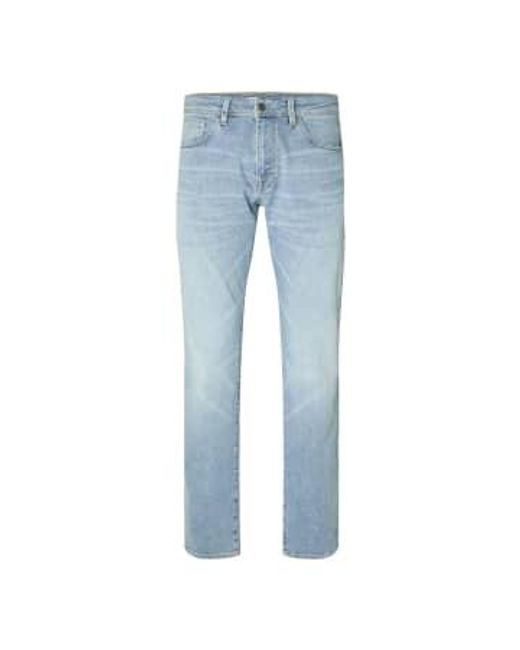 Straitement Scott 6403 LB Soft 196 Jeans SELECTED pour homme en coloris Blue